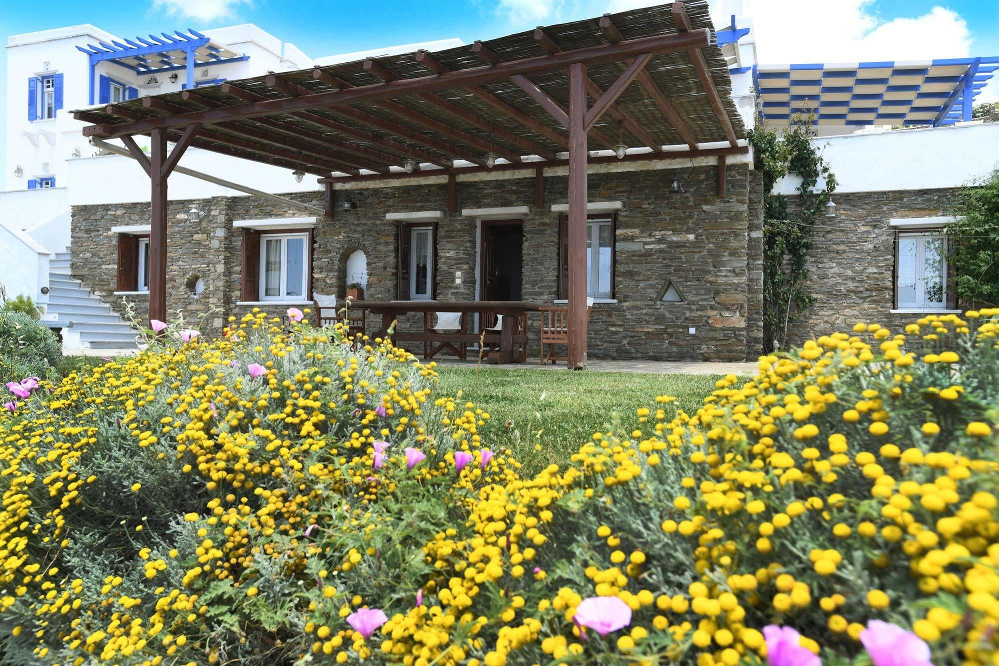 Tinos Sky View Villa Arnados Exterior photo