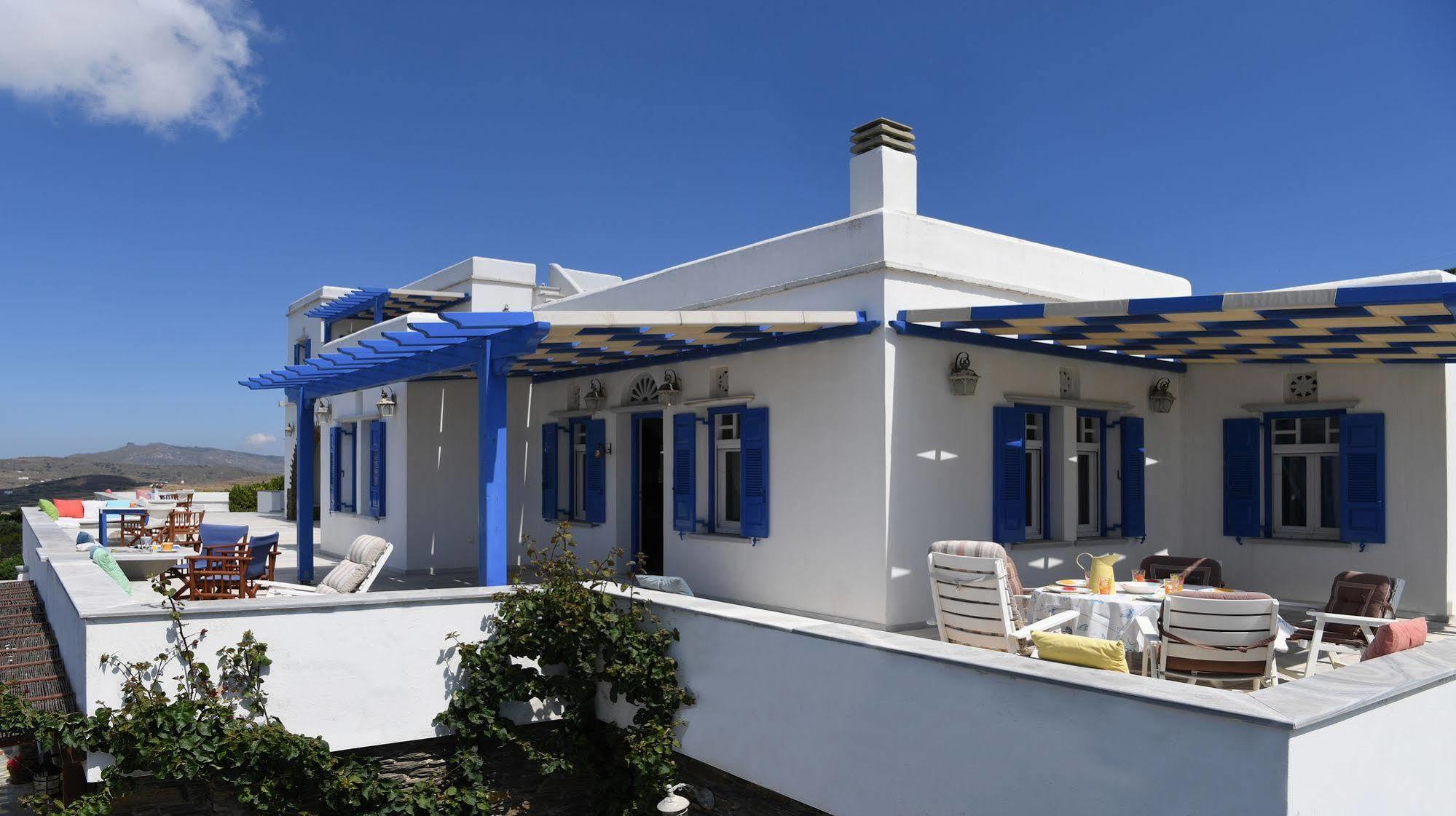 Tinos Sky View Villa Arnados Exterior photo