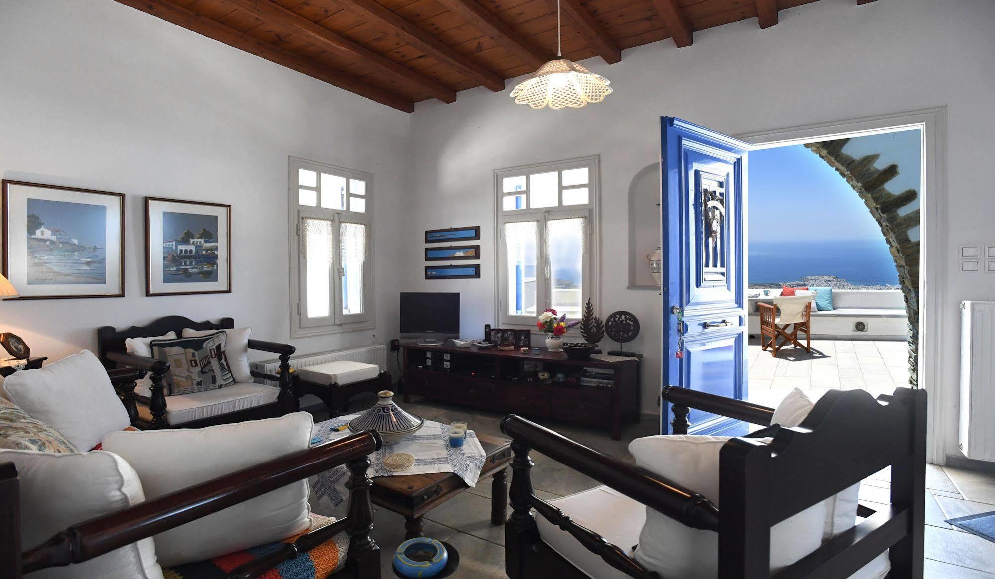 Tinos Sky View Villa Arnados Exterior photo