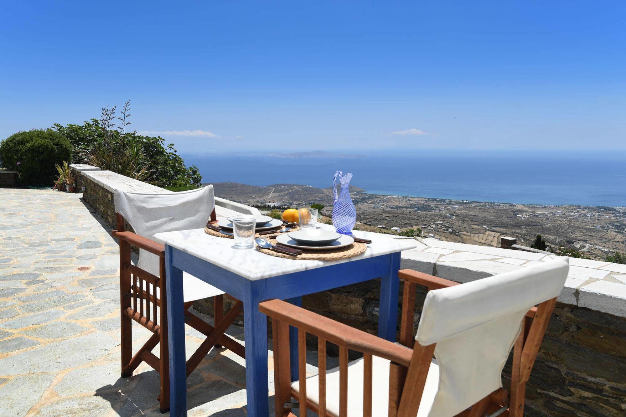 Tinos Sky View Villa Arnados Exterior photo