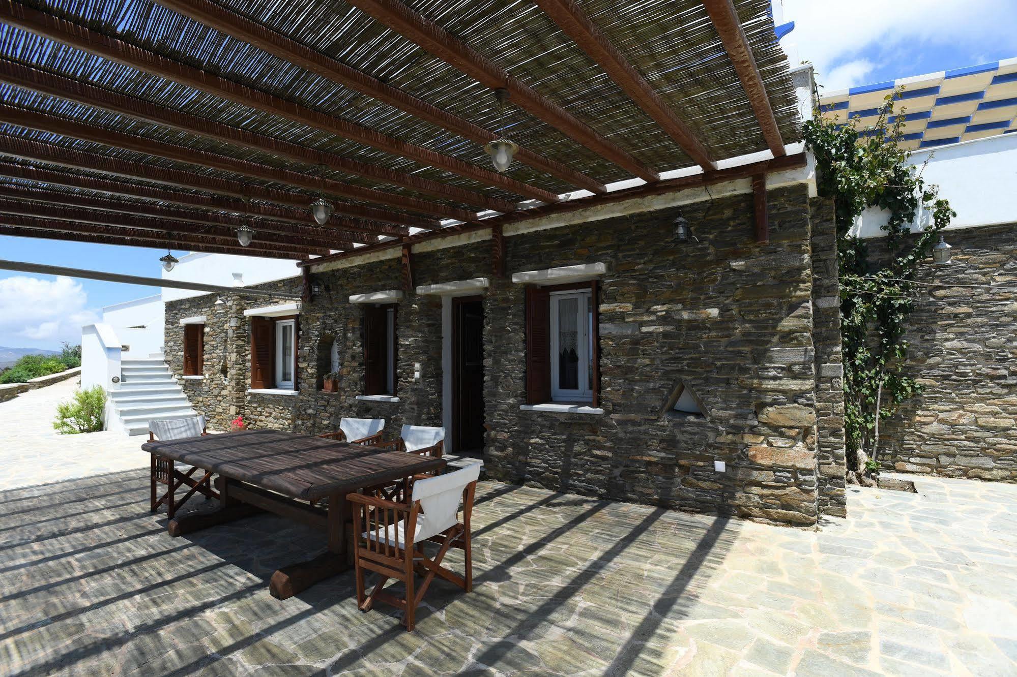 Tinos Sky View Villa Arnados Exterior photo