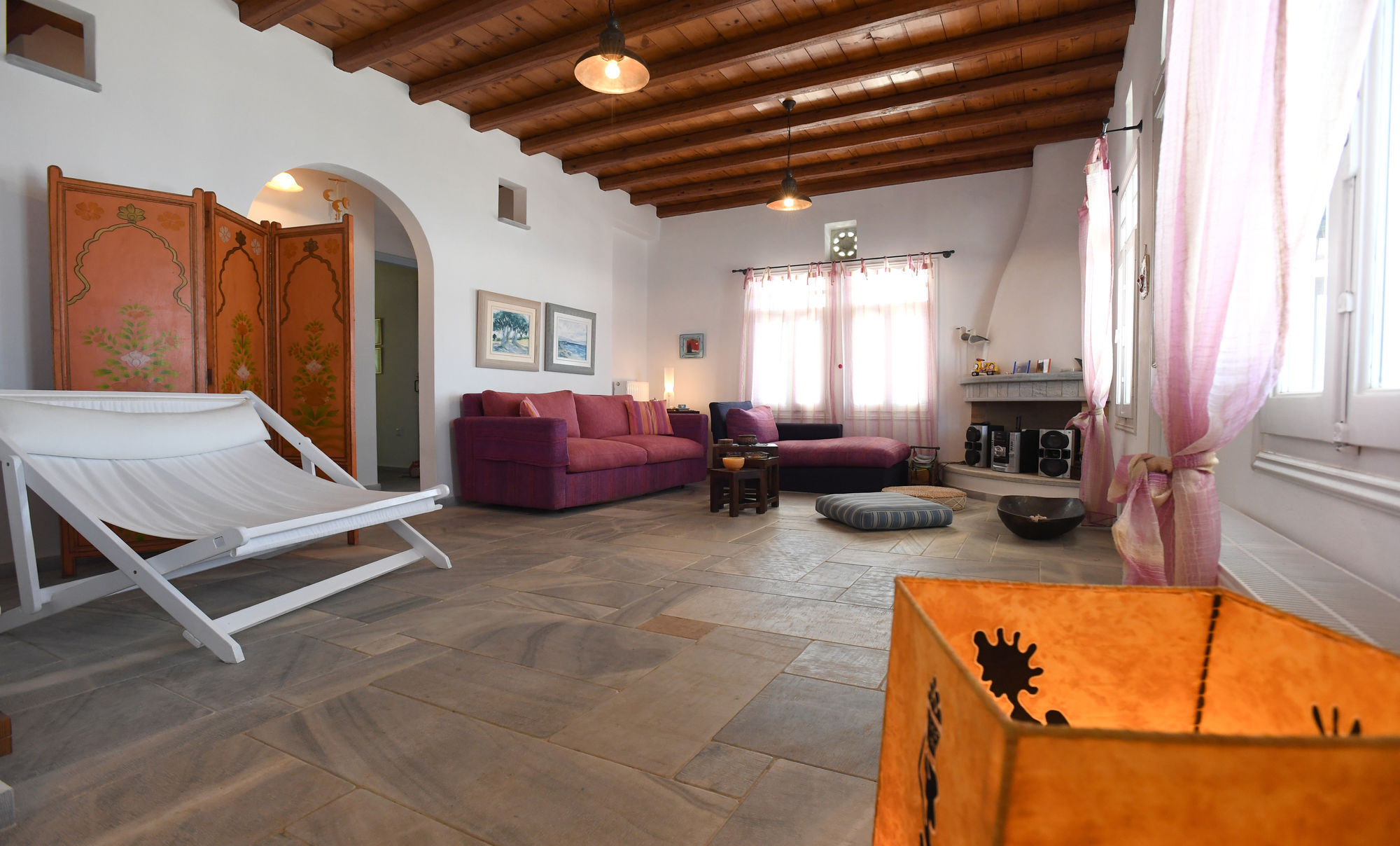 Tinos Sky View Villa Arnados Exterior photo