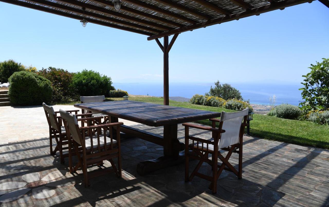 Tinos Sky View Villa Arnados Exterior photo